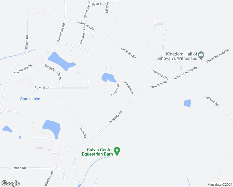 map of restaurants, bars, coffee shops, grocery stores, and more near 13180 Cooper Court in Hampton