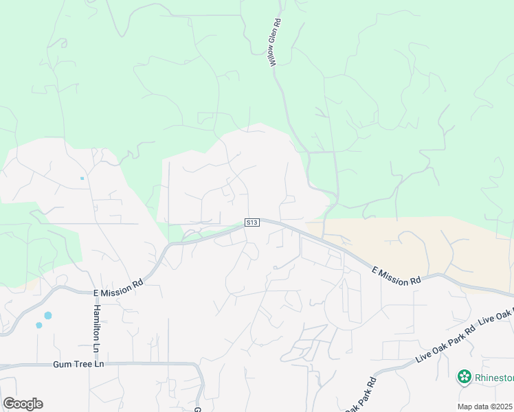 map of restaurants, bars, coffee shops, grocery stores, and more near 1329 Macadamia Drive in Fallbrook