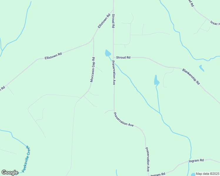 map of restaurants, bars, coffee shops, grocery stores, and more near 120 Preservation Avenue in Jackson