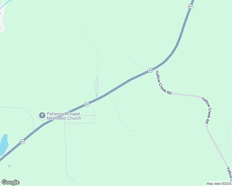 map of restaurants, bars, coffee shops, grocery stores, and more near 16855 Alabama 69 in Northport