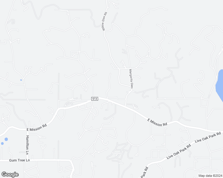 map of restaurants, bars, coffee shops, grocery stores, and more near 1335 Sunny Heights Road in Fallbrook