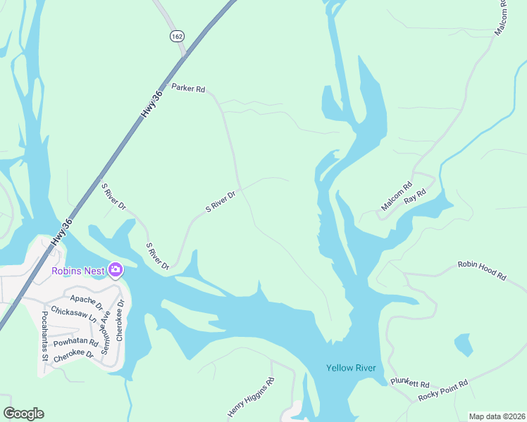 map of restaurants, bars, coffee shops, grocery stores, and more near 355 Parker Road in Covington