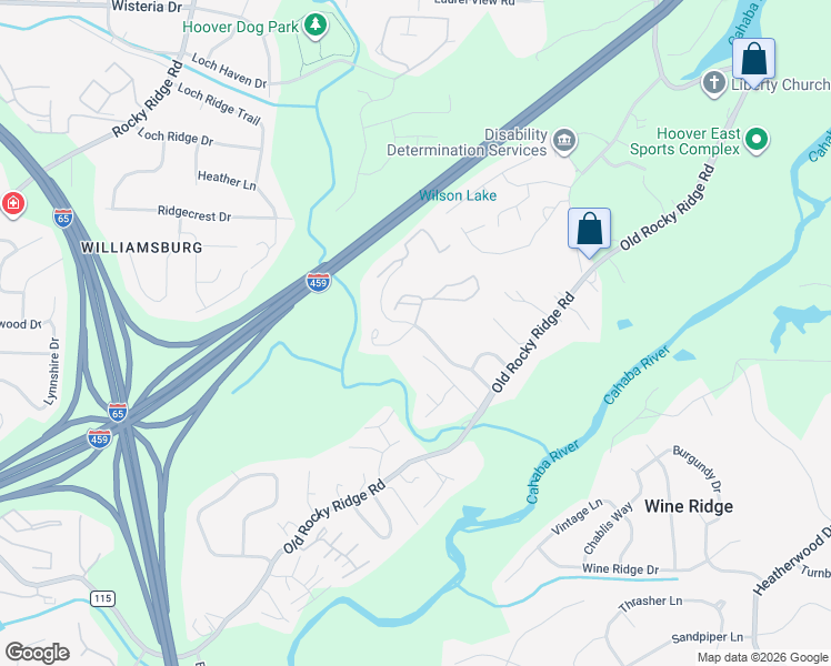 map of restaurants, bars, coffee shops, grocery stores, and more near 3766 White Lane in Birmingham