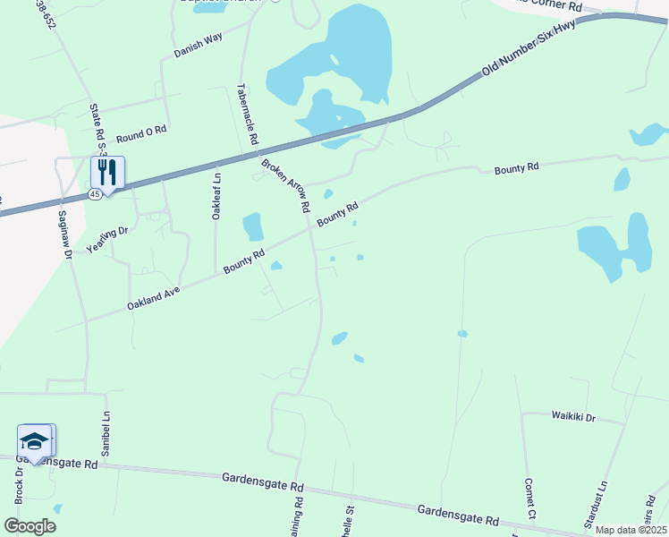 map of restaurants, bars, coffee shops, grocery stores, and more near 115 Twilight Road in Eutawville