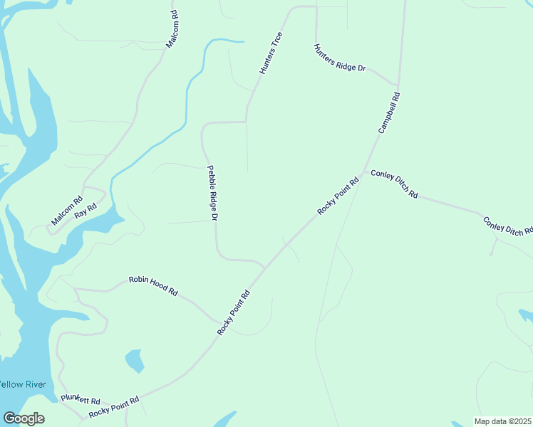 map of restaurants, bars, coffee shops, grocery stores, and more near 220 Rocky Point Road in Covington