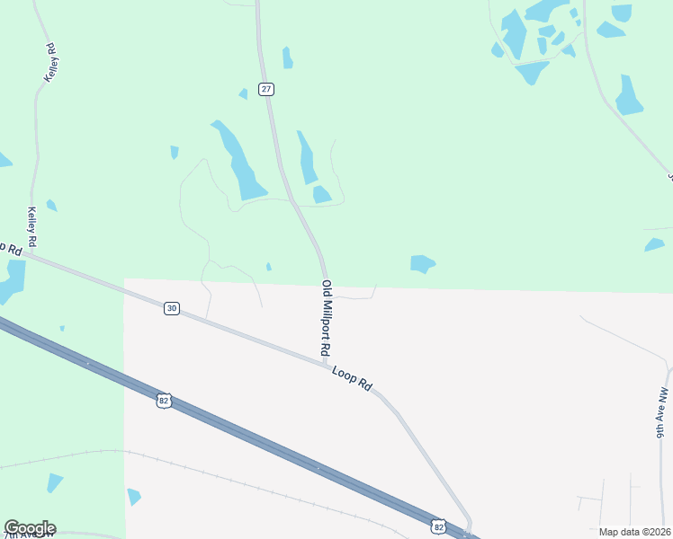 map of restaurants, bars, coffee shops, grocery stores, and more near 12769 Old Millport Road in Reform