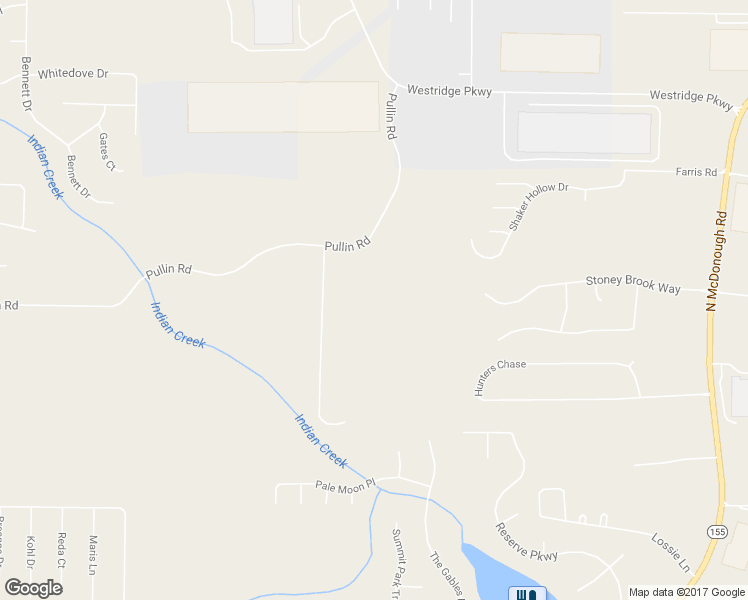 map of restaurants, bars, coffee shops, grocery stores, and more near 277 Pullin Road in McDonough