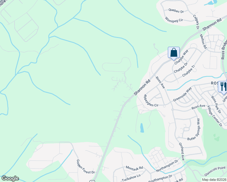 map of restaurants, bars, coffee shops, grocery stores, and more near 1930 Tiger Walk in Bessemer