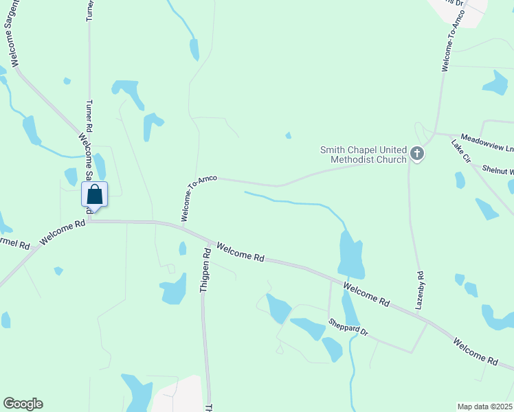 map of restaurants, bars, coffee shops, grocery stores, and more near 217 Welcome Arnco Road in Newnan