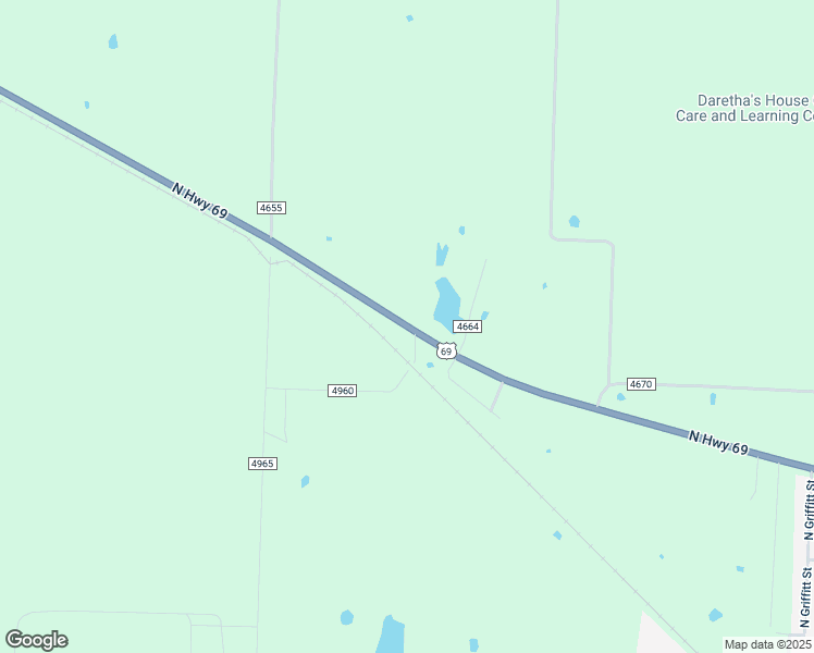 map of restaurants, bars, coffee shops, grocery stores, and more near 4669 U.S. 69 in Leonard