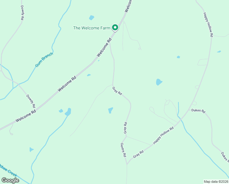 map of restaurants, bars, coffee shops, grocery stores, and more near 464 Gray Road in Roopville