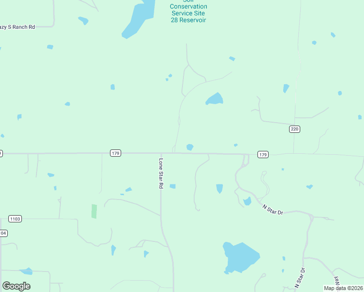 map of restaurants, bars, coffee shops, grocery stores, and more near 5722 County Road 179 in Celina