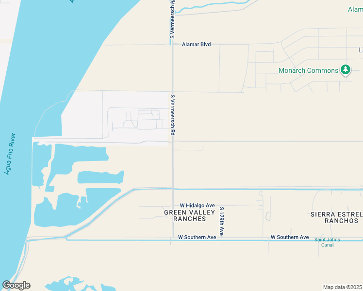map of restaurants, bars, coffee shops, grocery stores, and more near 5219 South Dysart Road in Avondale