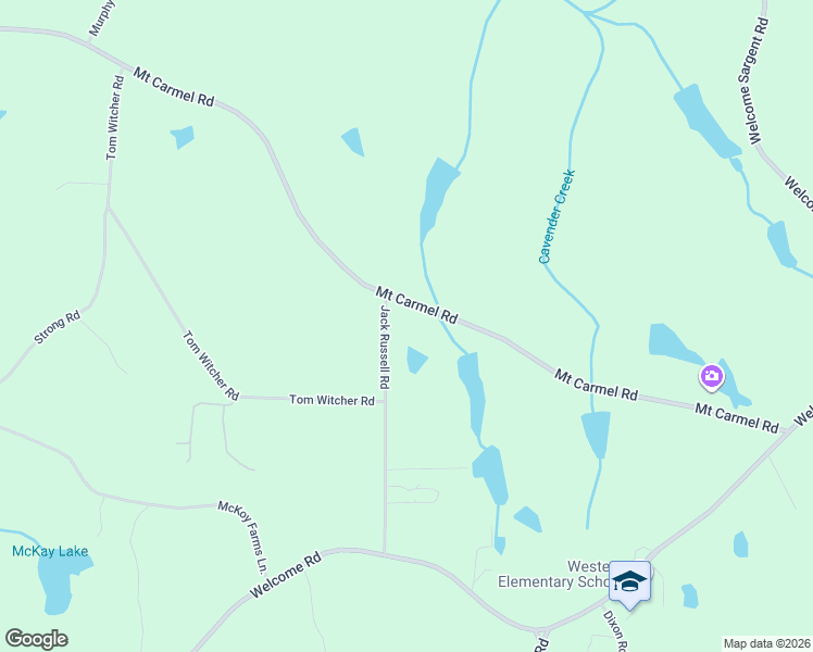 map of restaurants, bars, coffee shops, grocery stores, and more near 275 Jack Russell Road in Newnan