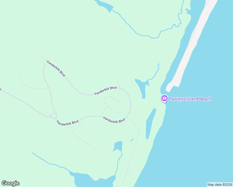 map of restaurants, bars, coffee shops, grocery stores, and more near 3223 Vanderbilt Boulevard in Pawleys Island