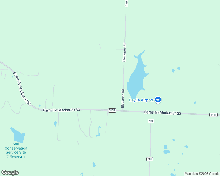 map of restaurants, bars, coffee shops, grocery stores, and more near 1299 Blackmon Road in Van Alstyne