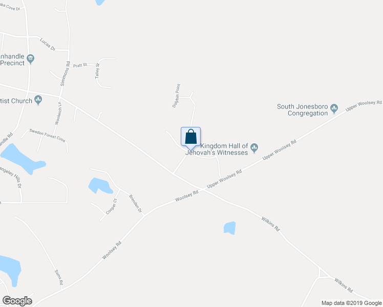 map of restaurants, bars, coffee shops, grocery stores, and more near 10924 Hondal Court in Hampton