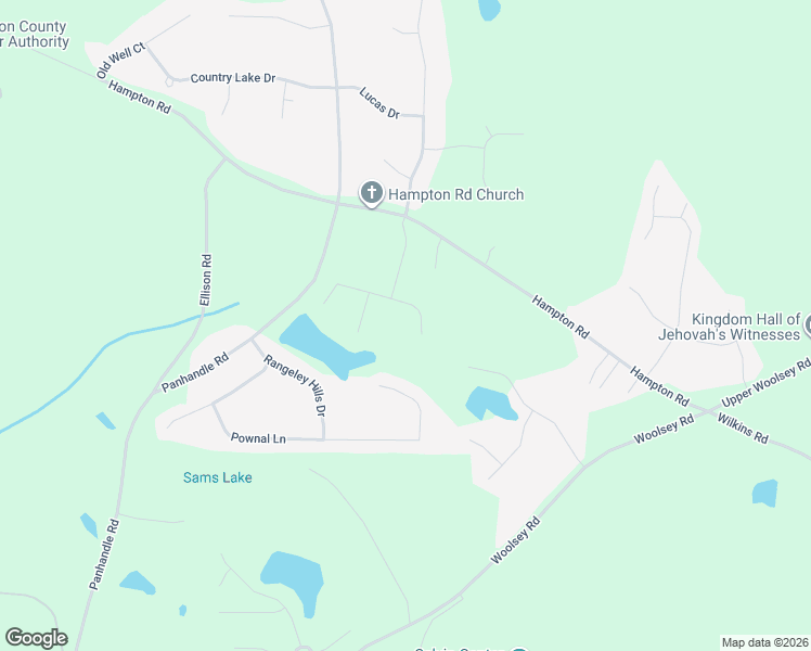 map of restaurants, bars, coffee shops, grocery stores, and more near 811 Sweden Forest Cove in Hampton