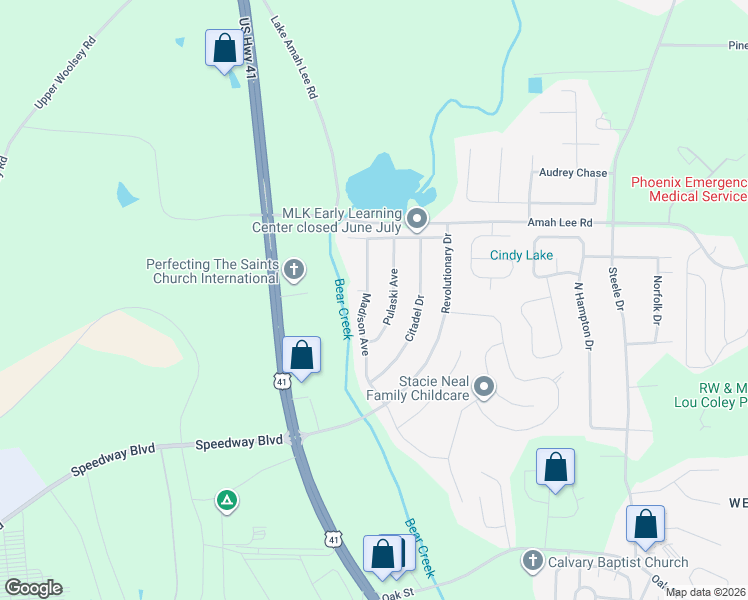 map of restaurants, bars, coffee shops, grocery stores, and more near 68 Pulaski Avenue in Hampton