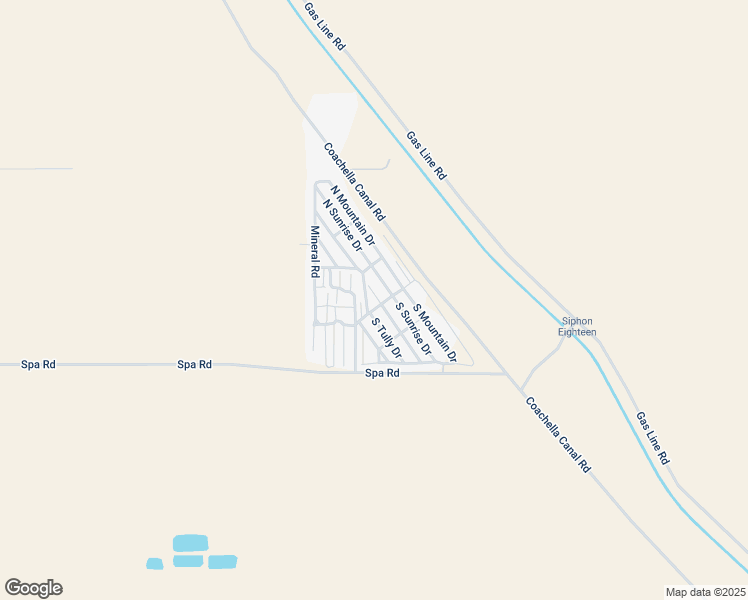 map of restaurants, bars, coffee shops, grocery stores, and more near Burro Bend Dr in Niland