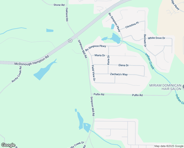 map of restaurants, bars, coffee shops, grocery stores, and more near 944 Field View Drive in McDonough