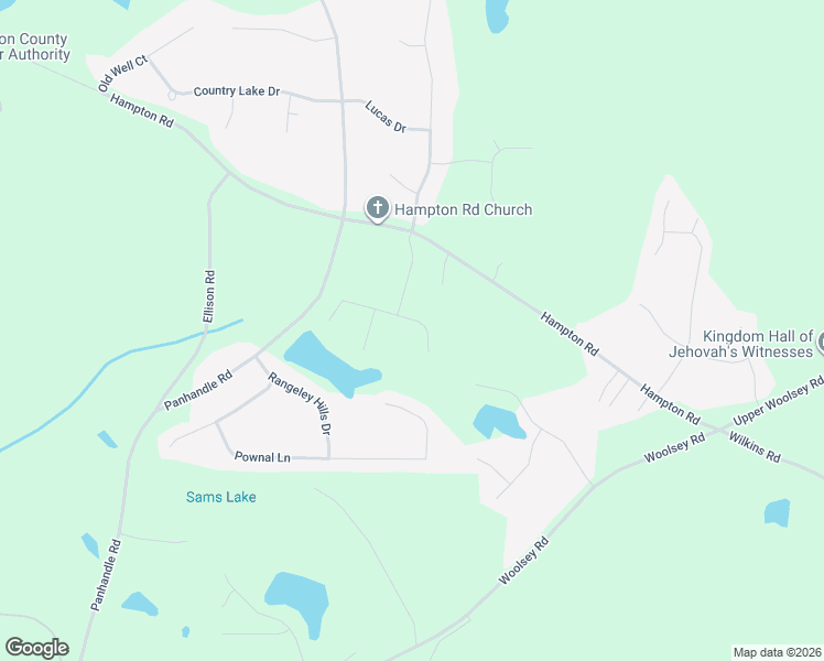 map of restaurants, bars, coffee shops, grocery stores, and more near 811 Sweden Forest Cove in Hampton