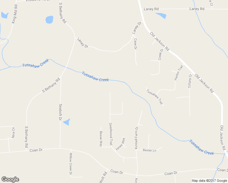 map of restaurants, bars, coffee shops, grocery stores, and more near 596 Deadwood Trail in Locust Grove