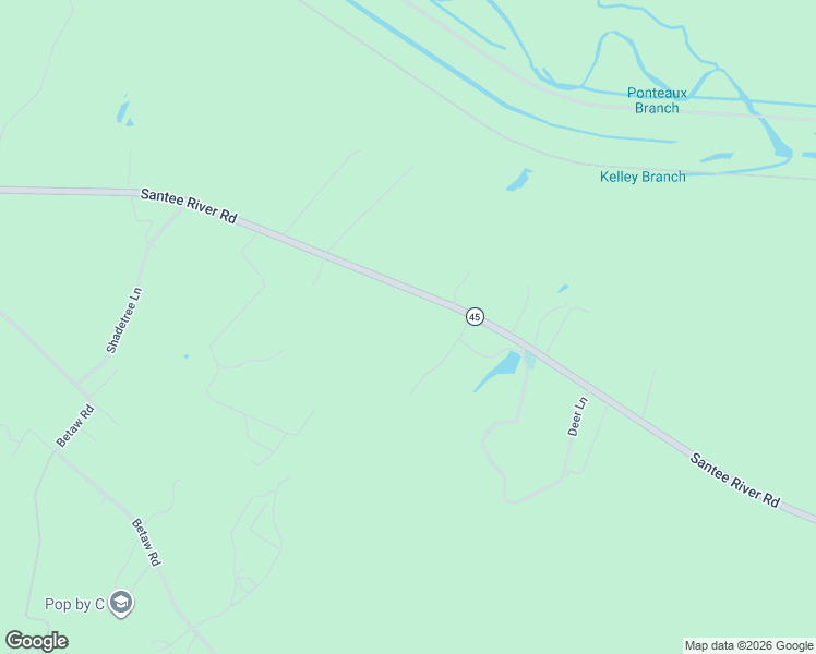 map of restaurants, bars, coffee shops, grocery stores, and more near 3401 Santee River Road in Saint Stephen