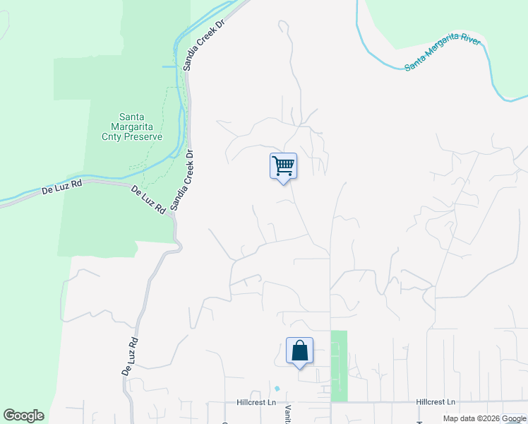map of restaurants, bars, coffee shops, grocery stores, and more near 1633 Moon Rock Road in Fallbrook