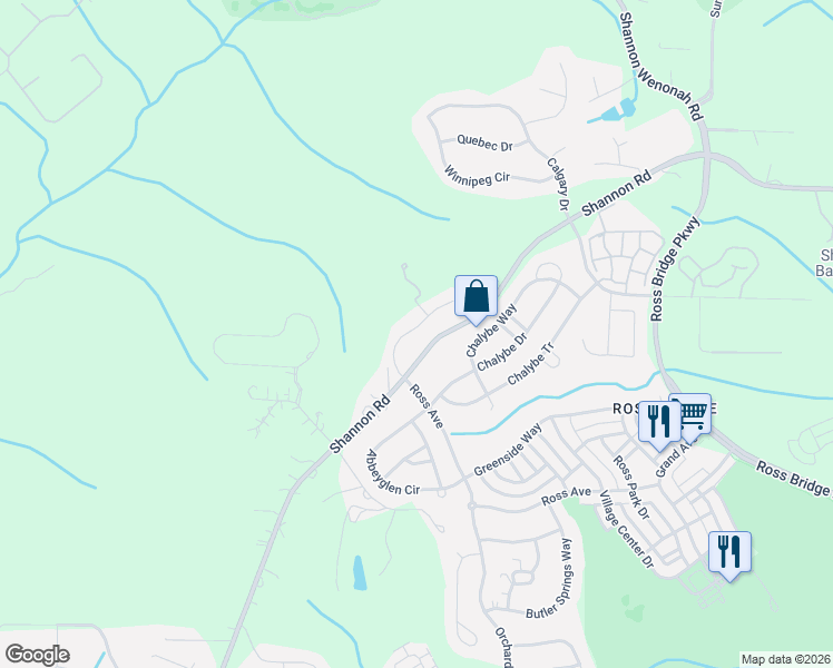 map of restaurants, bars, coffee shops, grocery stores, and more near 109 Melbourne Circle in Bessemer
