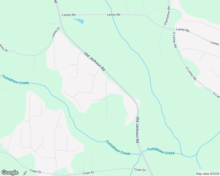 map of restaurants, bars, coffee shops, grocery stores, and more near 1220 Old Jackson Road in Locust Grove