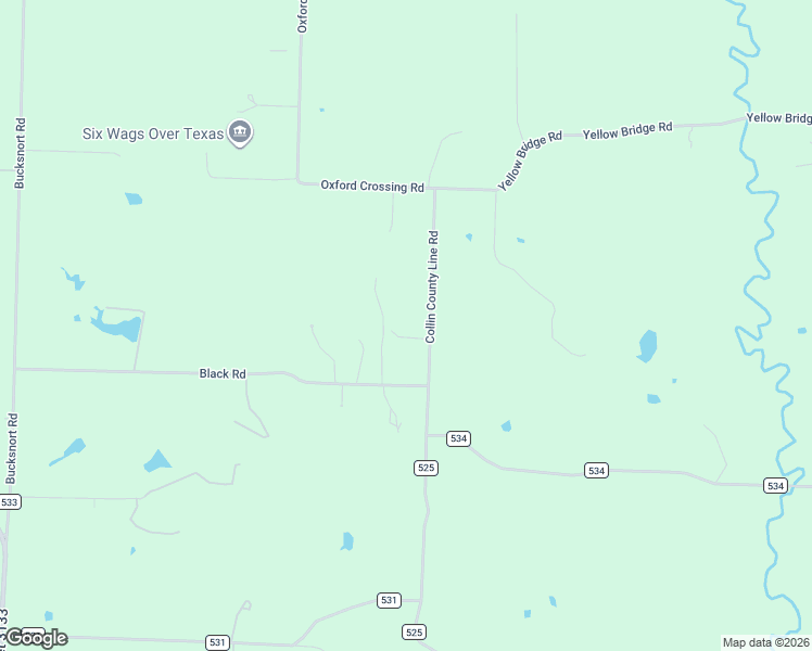 map of restaurants, bars, coffee shops, grocery stores, and more near 335 Collin County Line Road in Van Alstyne