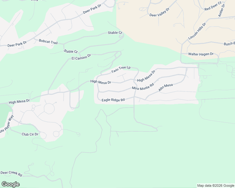 map of restaurants, bars, coffee shops, grocery stores, and more near 116-132 Mira Monte Road in Alto