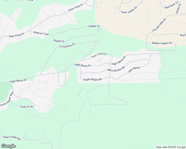 map of restaurants, bars, coffee shops, grocery stores, and more near 116-132 Mira Monte Road in Alto