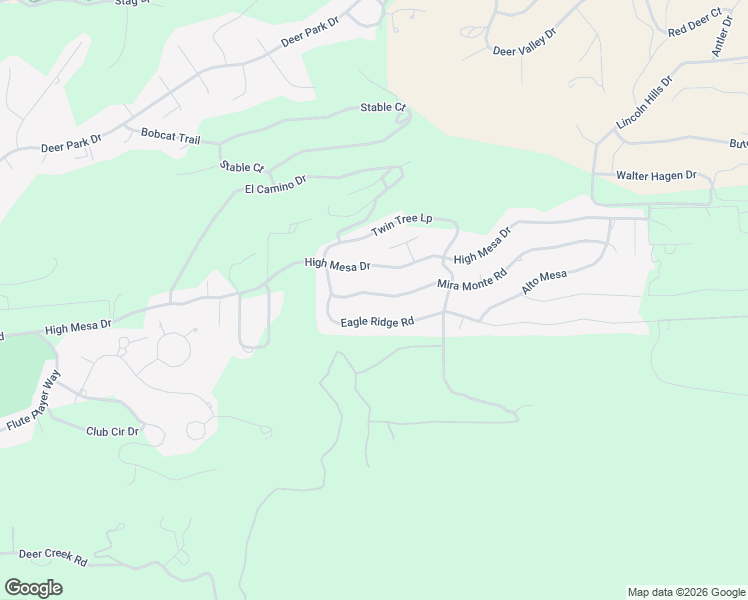 map of restaurants, bars, coffee shops, grocery stores, and more near 116-132 Mira Monte Road in Alto