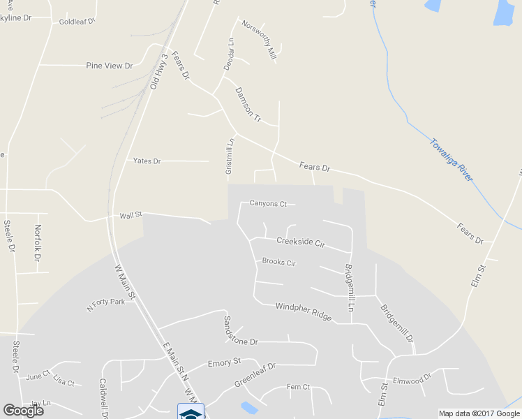 map of restaurants, bars, coffee shops, grocery stores, and more near 80 Canyons Court in Hampton