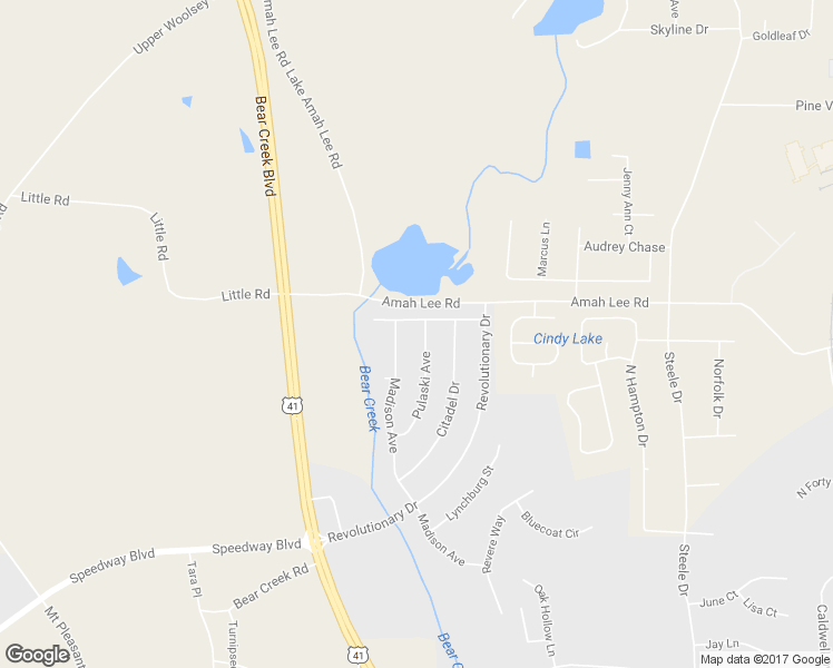 map of restaurants, bars, coffee shops, grocery stores, and more near 40 Pulaski Avenue in Hampton