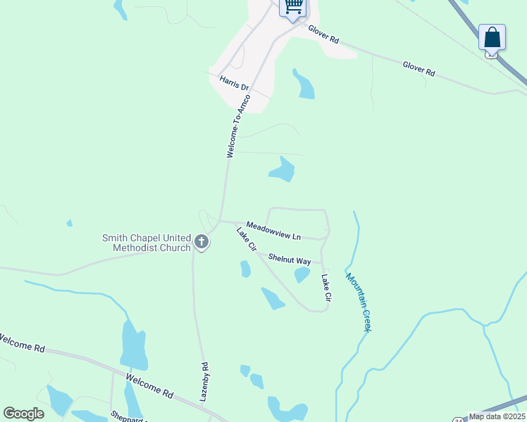 map of restaurants, bars, coffee shops, grocery stores, and more near 555 Lake Circle in Newnan