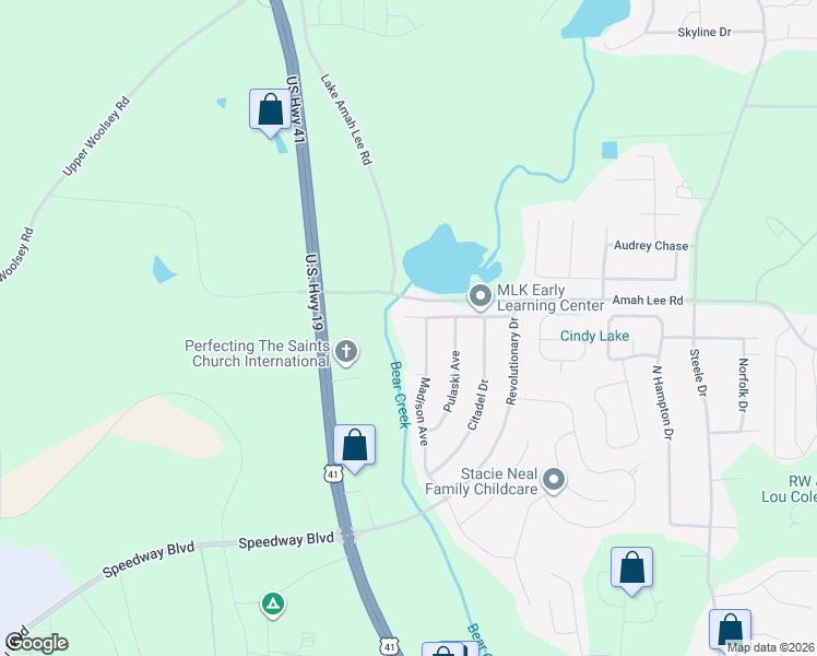 map of restaurants, bars, coffee shops, grocery stores, and more near 859 Betsy Ross Trail in Hampton