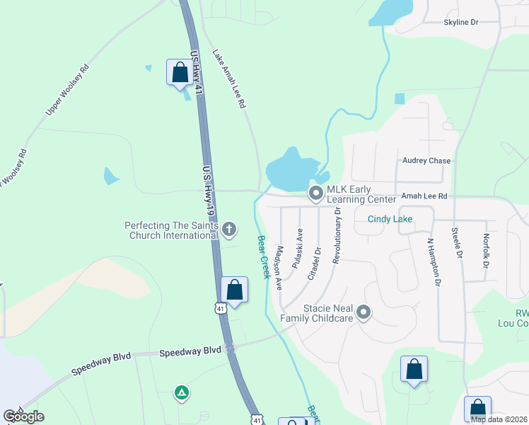 map of restaurants, bars, coffee shops, grocery stores, and more near 863 Betsy Ross Trail in Hampton