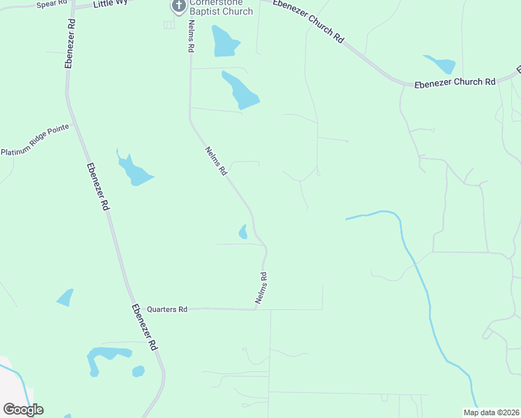 map of restaurants, bars, coffee shops, grocery stores, and more near 262 Nelms Road in Fayetteville