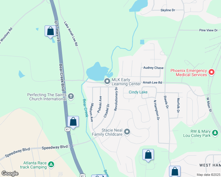 map of restaurants, bars, coffee shops, grocery stores, and more near 811 Betsy Ross Trail in Hampton