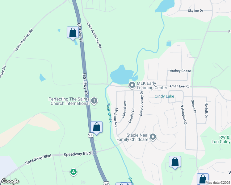 map of restaurants, bars, coffee shops, grocery stores, and more near 859 Betsy Ross Trail in Hampton