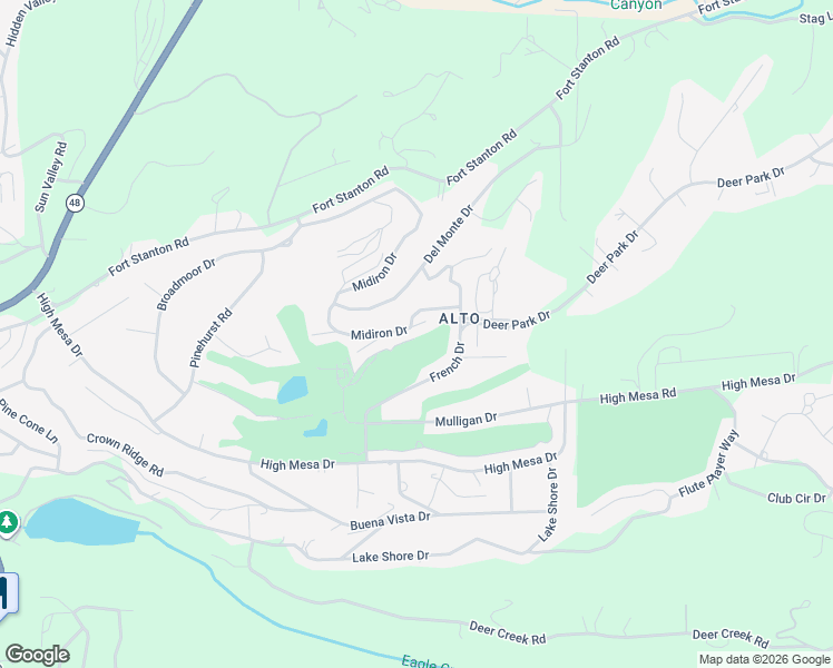 map of restaurants, bars, coffee shops, grocery stores, and more near 85 Midiron Drive in Alto