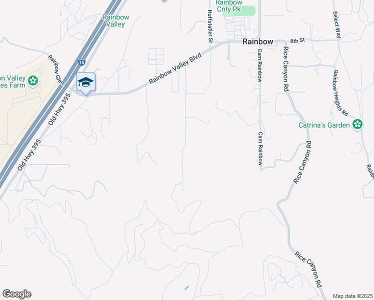map of restaurants, bars, coffee shops, grocery stores, and more near 979 Canyon Heights Road in Fallbrook