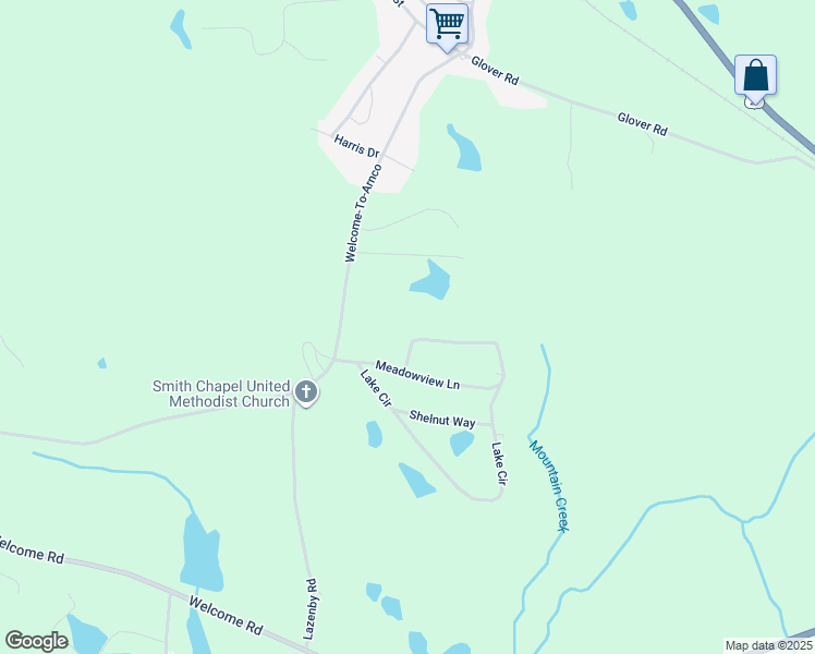 map of restaurants, bars, coffee shops, grocery stores, and more near 555 Lake Circle in Newnan