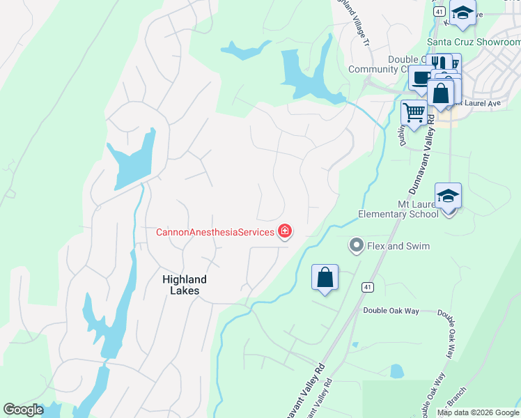 map of restaurants, bars, coffee shops, grocery stores, and more near English Village Lane in Birmingham