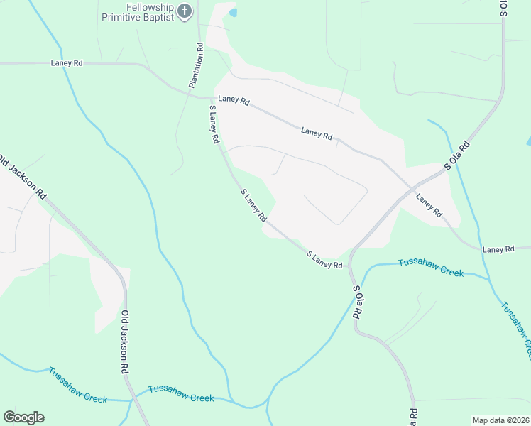 map of restaurants, bars, coffee shops, grocery stores, and more near 994-1398 South Laney Road in Locust Grove