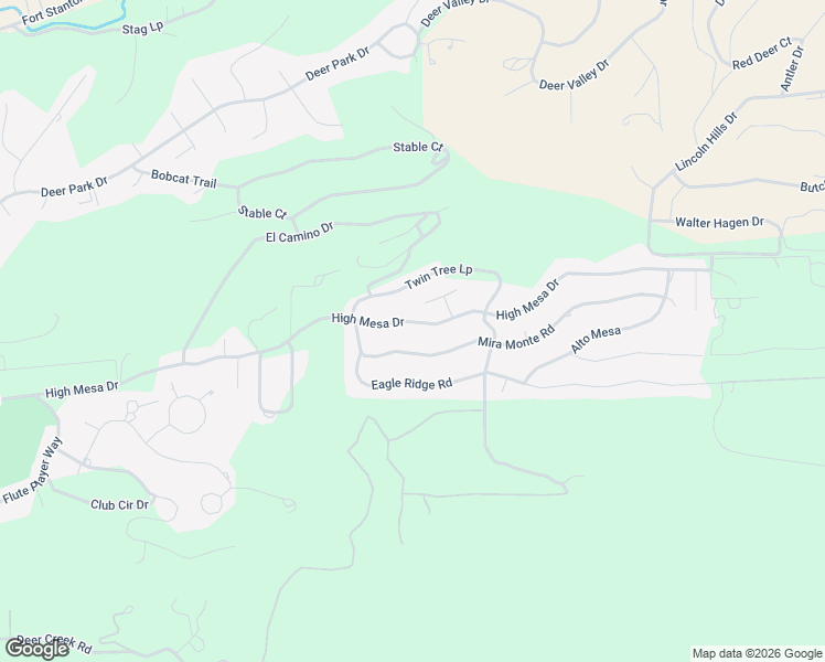 map of restaurants, bars, coffee shops, grocery stores, and more near 116-132 Mira Monte Road in Alto