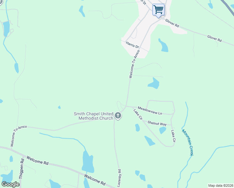 map of restaurants, bars, coffee shops, grocery stores, and more near 680 Welcome Road in Newnan